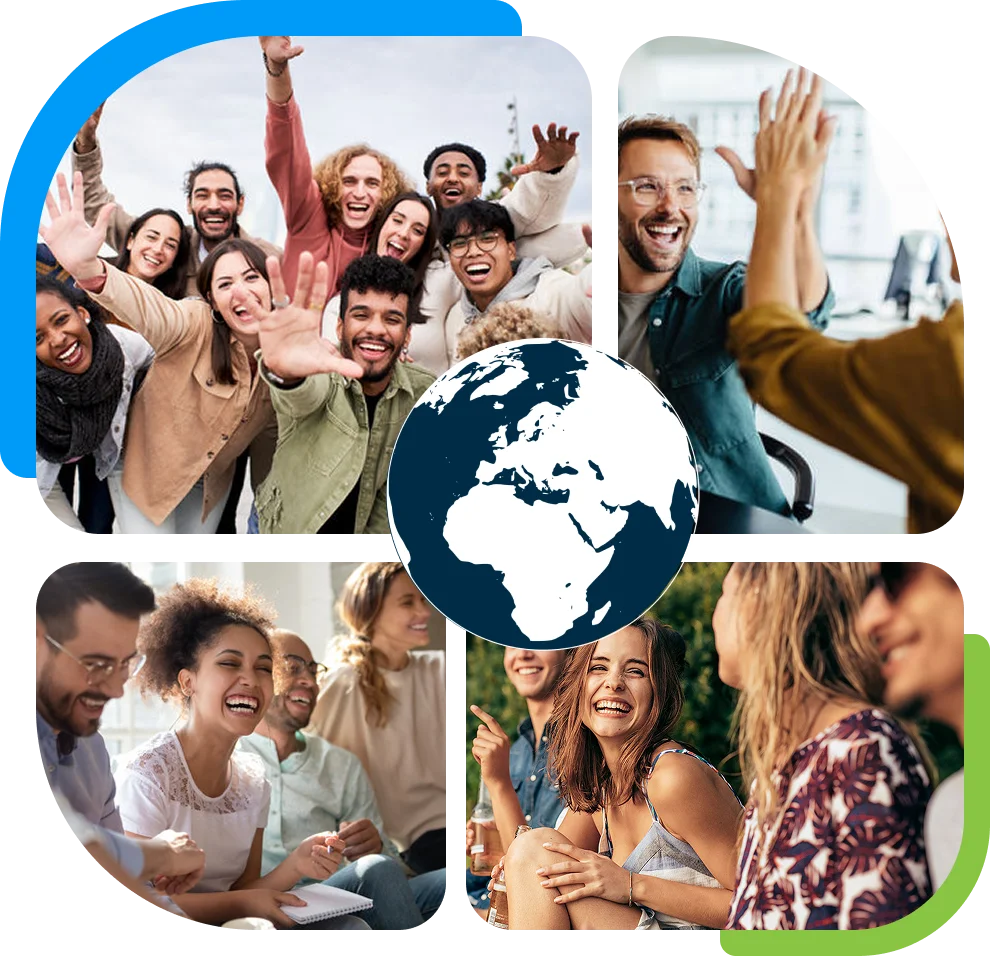 Global Presense Vector